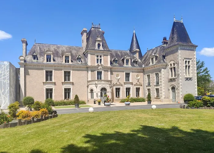 酒店 Chateau De La Barbiniere 塞夫勒河畔圣洛朗